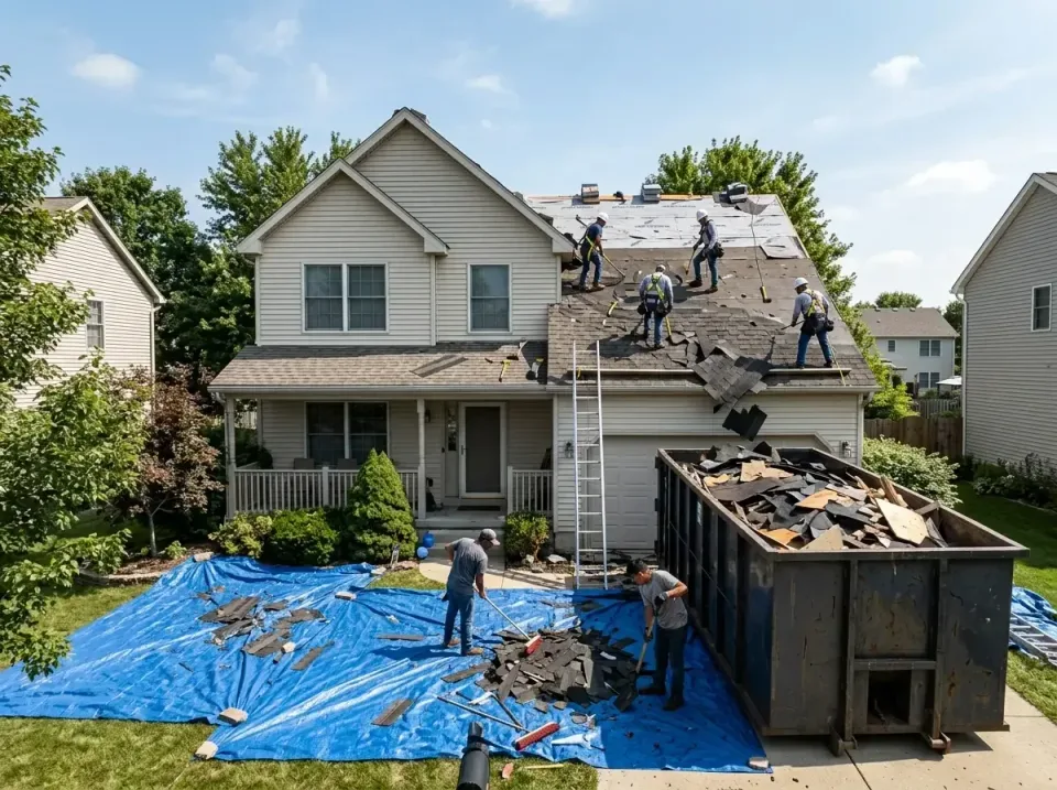 roof-replacement-debris-remova-004 — frequently asked questions, Cheapest Dumpster Rentals in Ocean Pines, MD